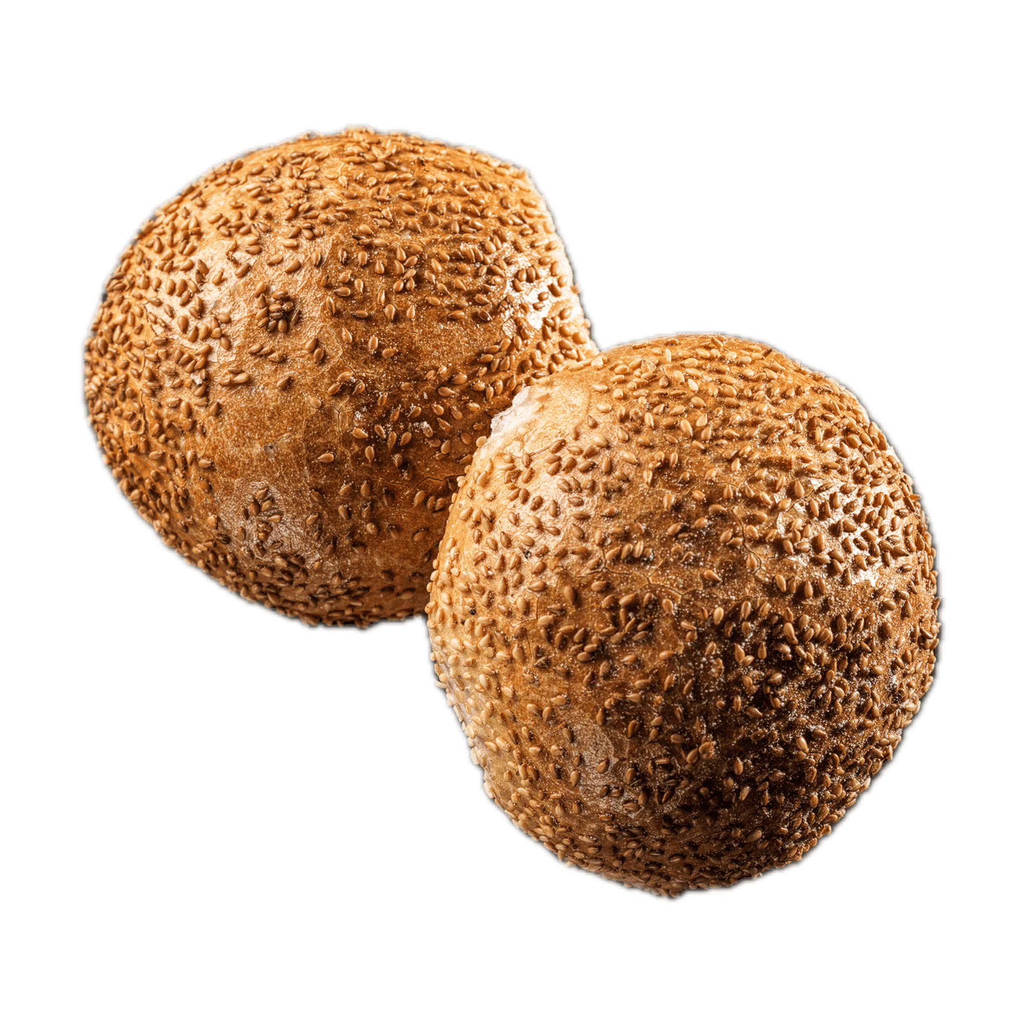 Spansk rundstykke m. sesam