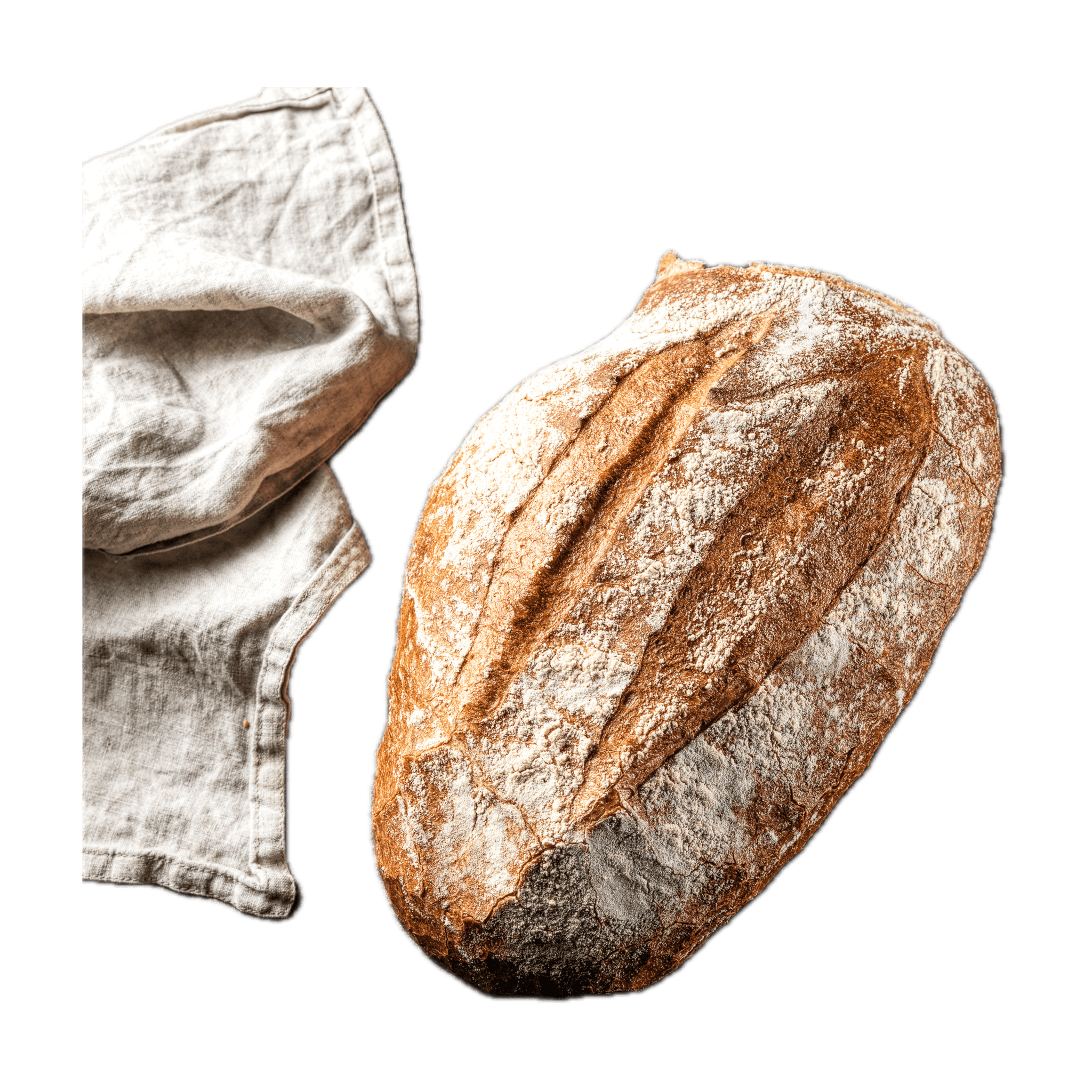 Spansk landbrød m. mel