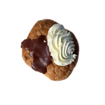 Fastelavnsbolle med Flødeskum