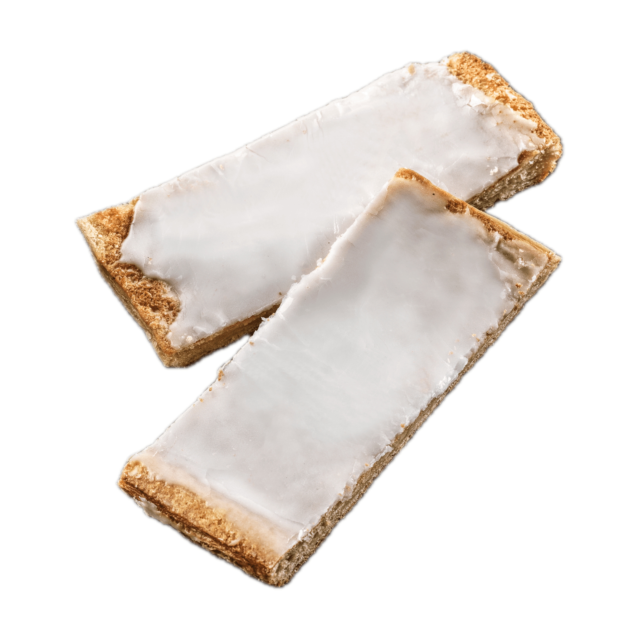 Rosenbrød m. lys glasur